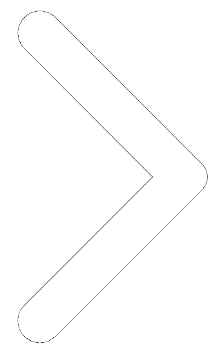 Witte pijl.