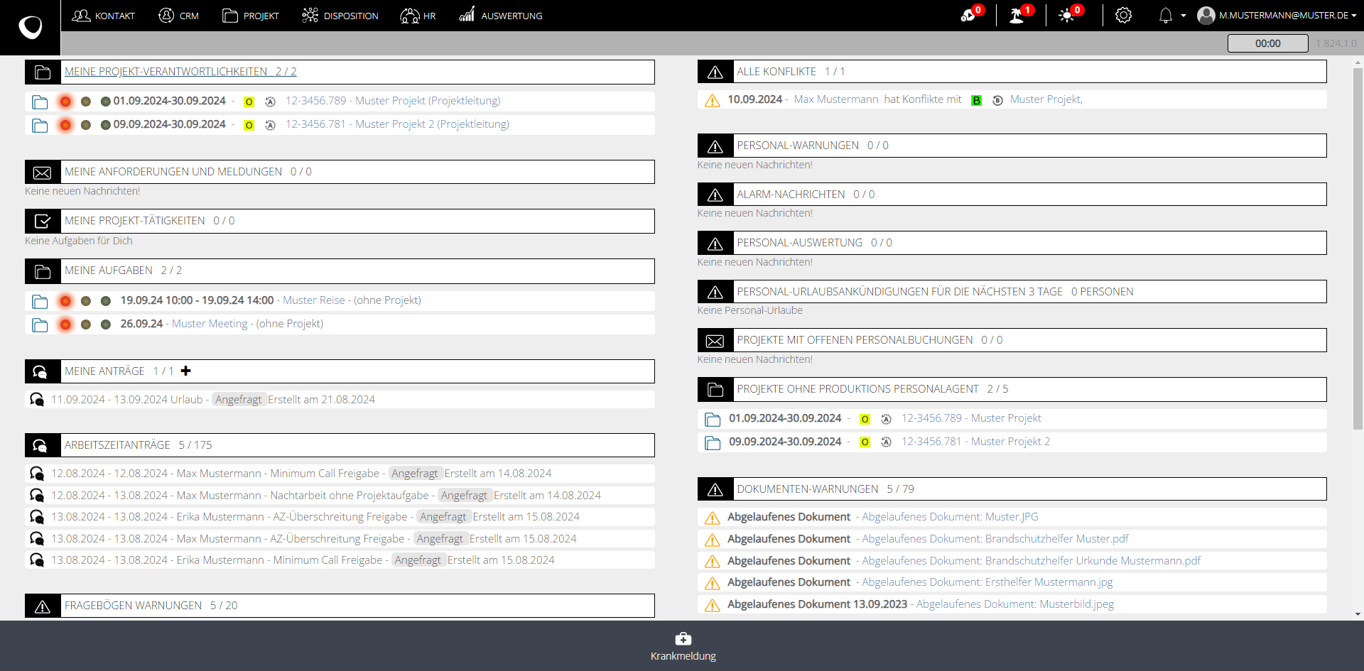 Ambion Betriebsverwaltung – Gesamtansicht