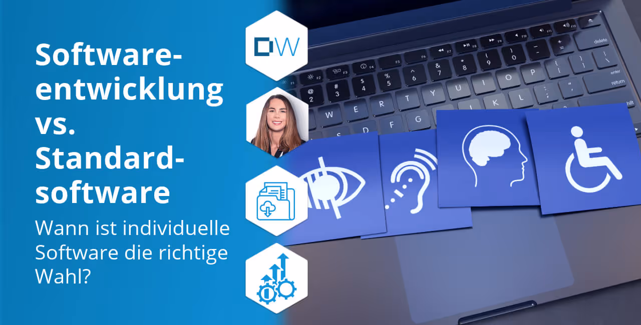 Entscheidungshilfe: Individual- vs Standardsoftware: Kosten, Funktionalität & ROI-Vergleich bei Software-Investitionen.