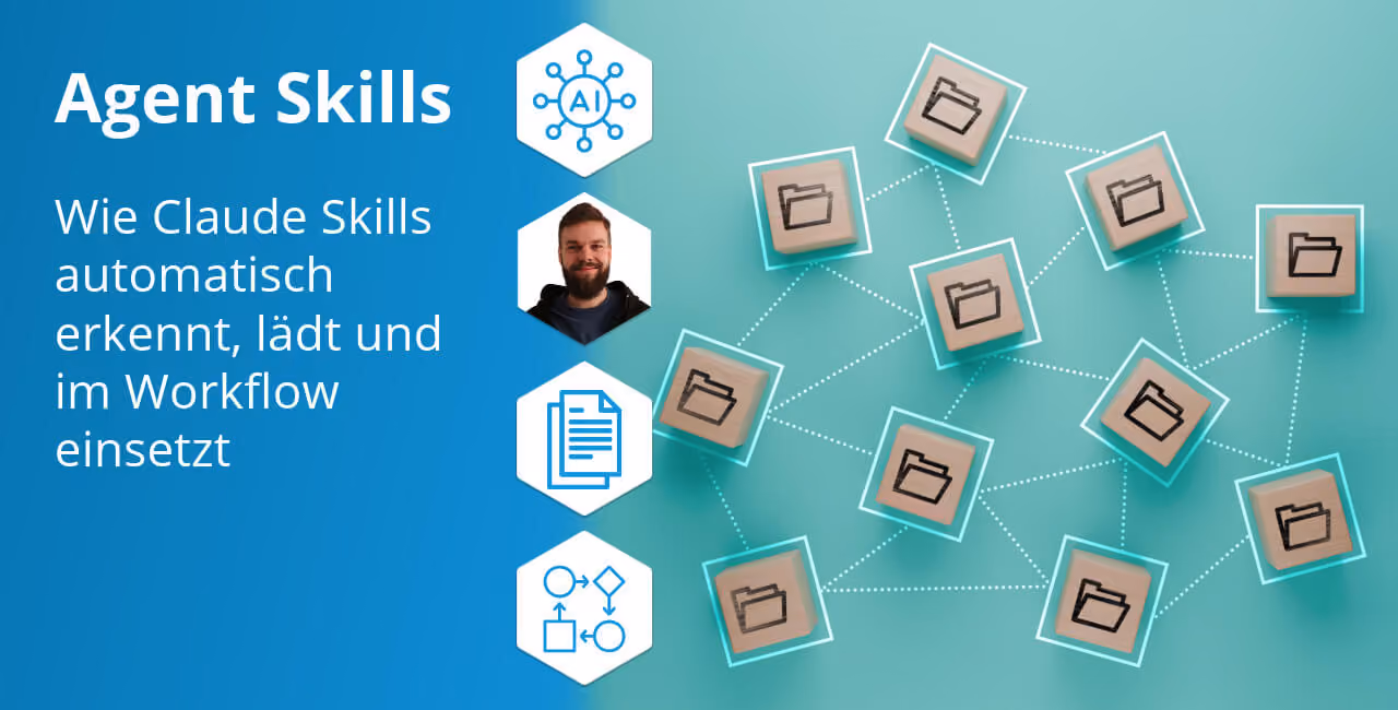 Agent Skills verständlich erklärt: Aufbau von SKILL.md, Progressive Disclosure und wie Skills Claude Code um eigenes Wissen erweitern.