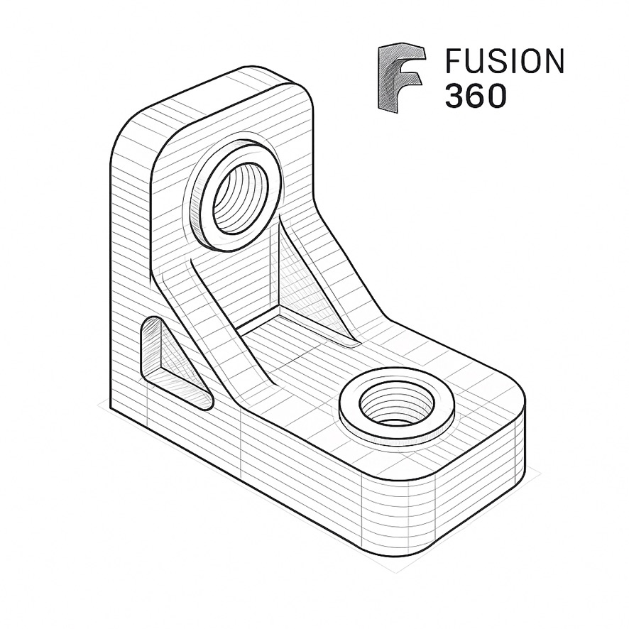 Modélisation 3D dans Fusion 360 pour le modèle paramétrique
