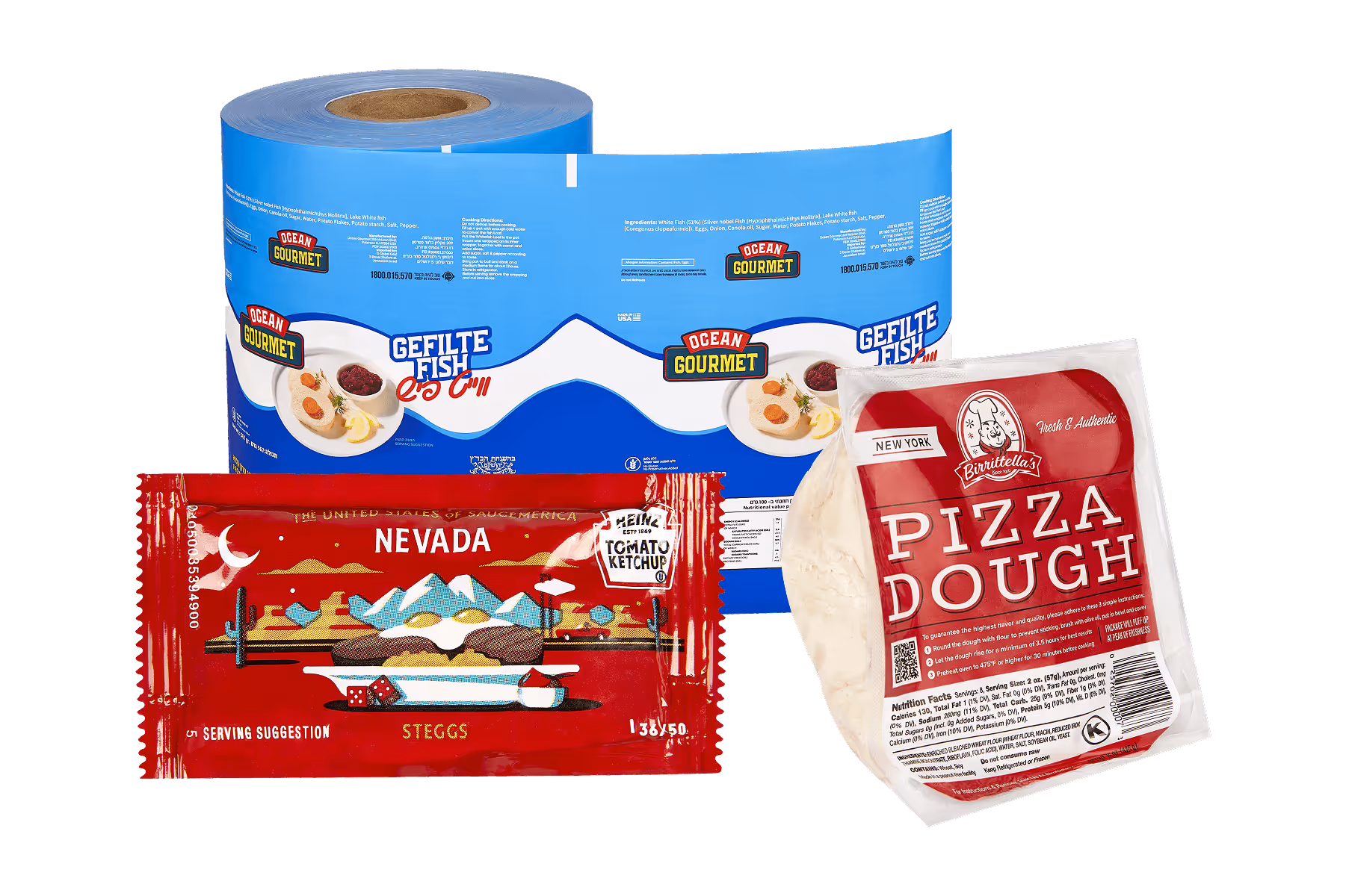 Form film in different packaging