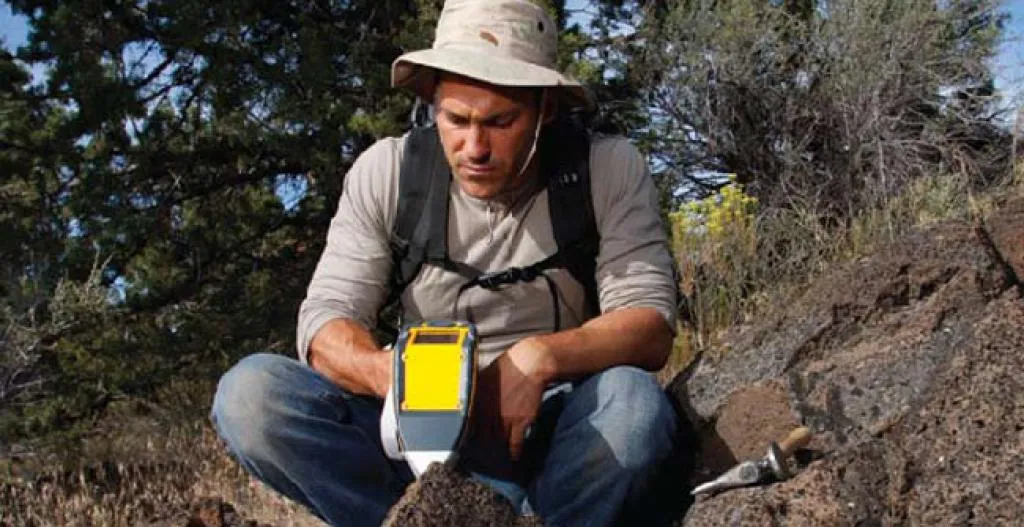image of agricultural technology usage in a lab setting