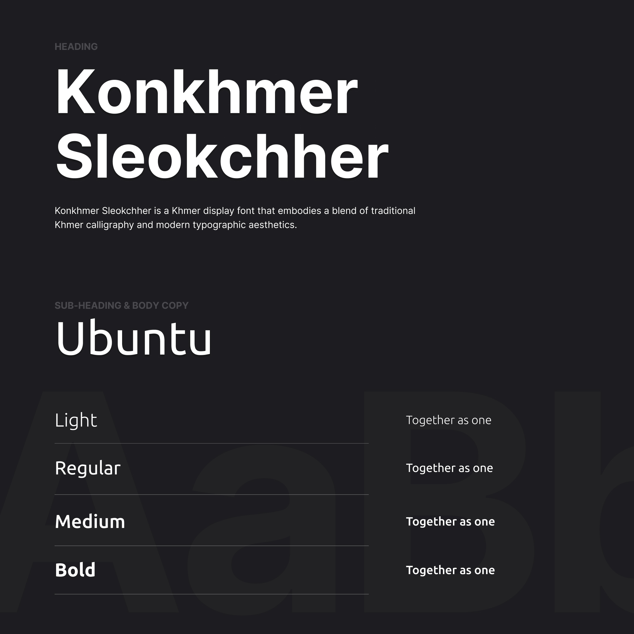 NoStrangers Typography