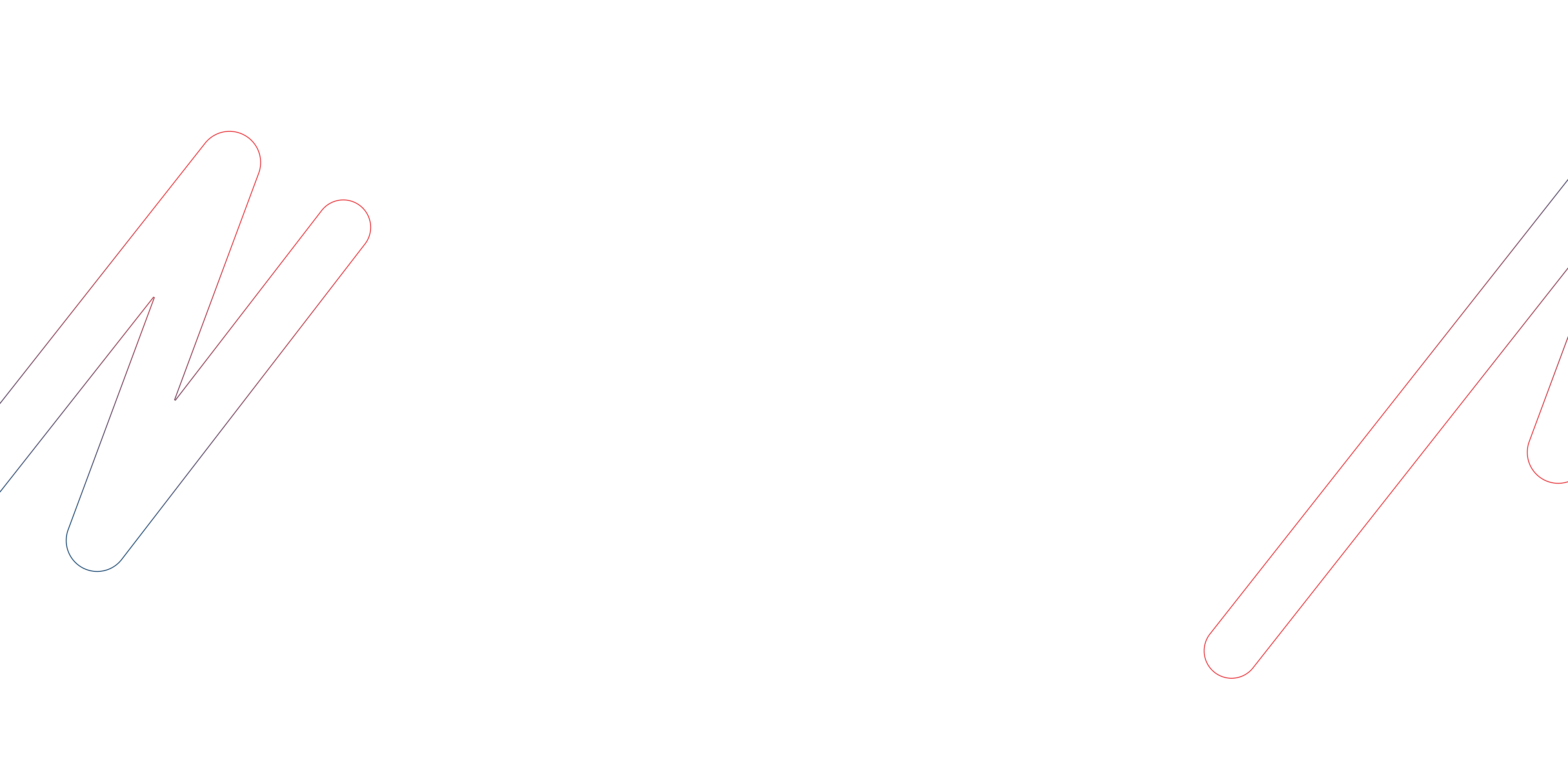 graphical element of a curves directional lines with a gradient of brand color