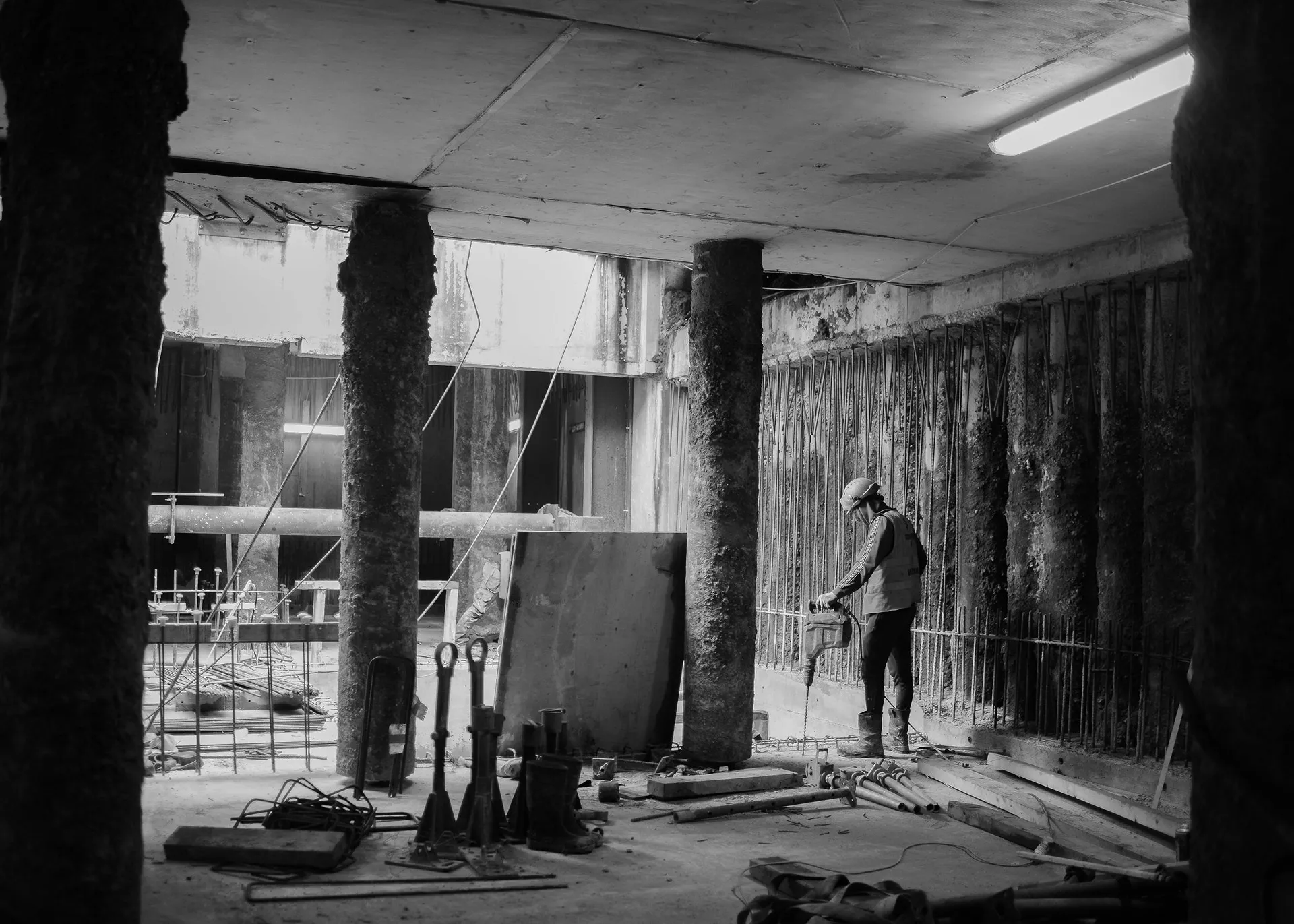 LDB construction work in progress