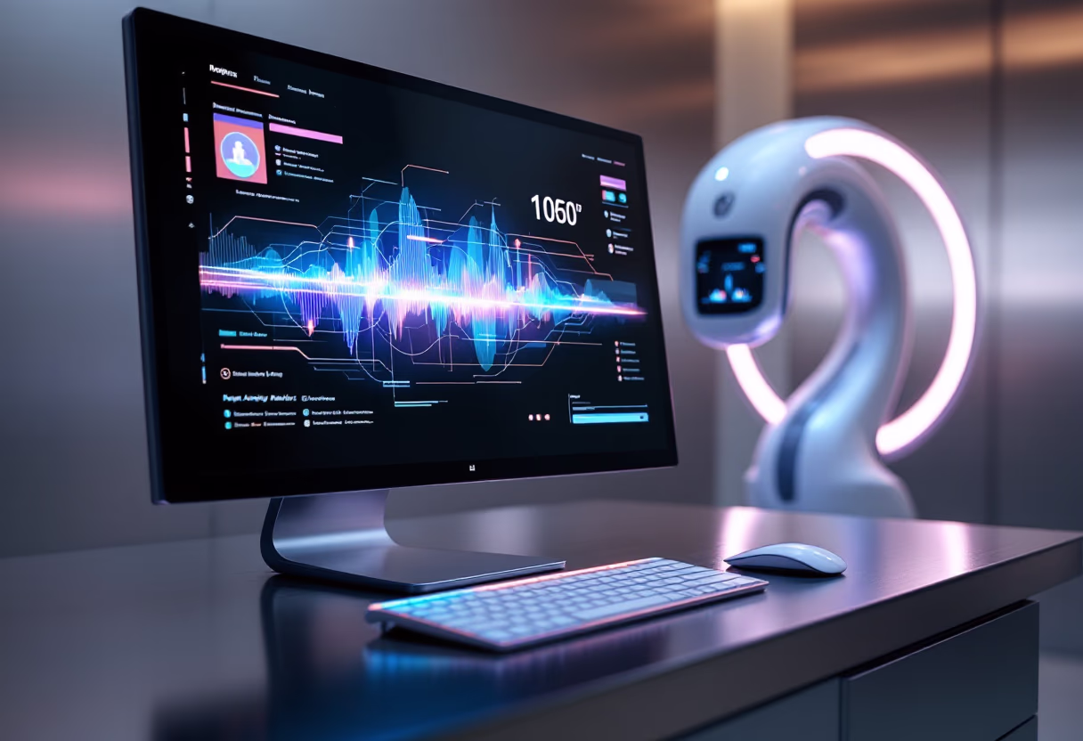 [background image] image of a healthcare professional using ai software