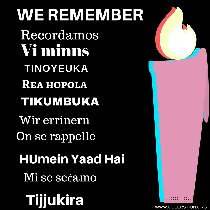 We remember