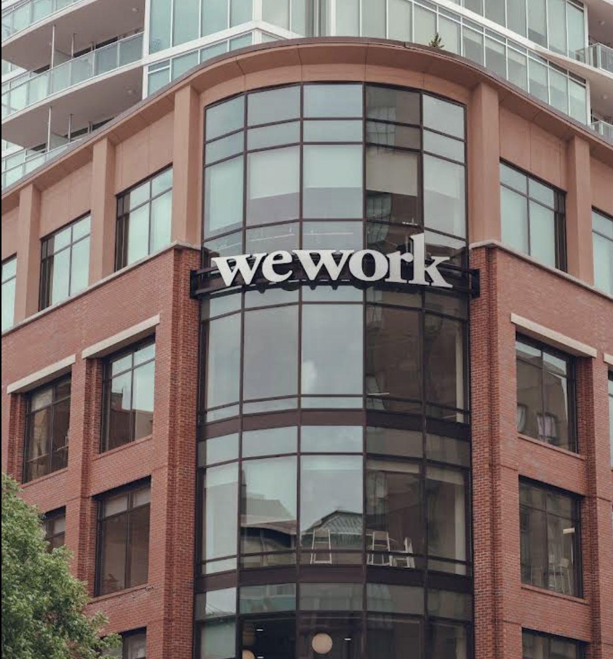 image of people working in an office (for a real estate tech)