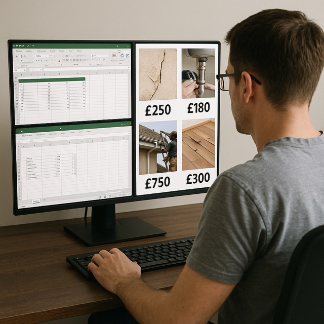 image of people working in an office (for a real estate tech)