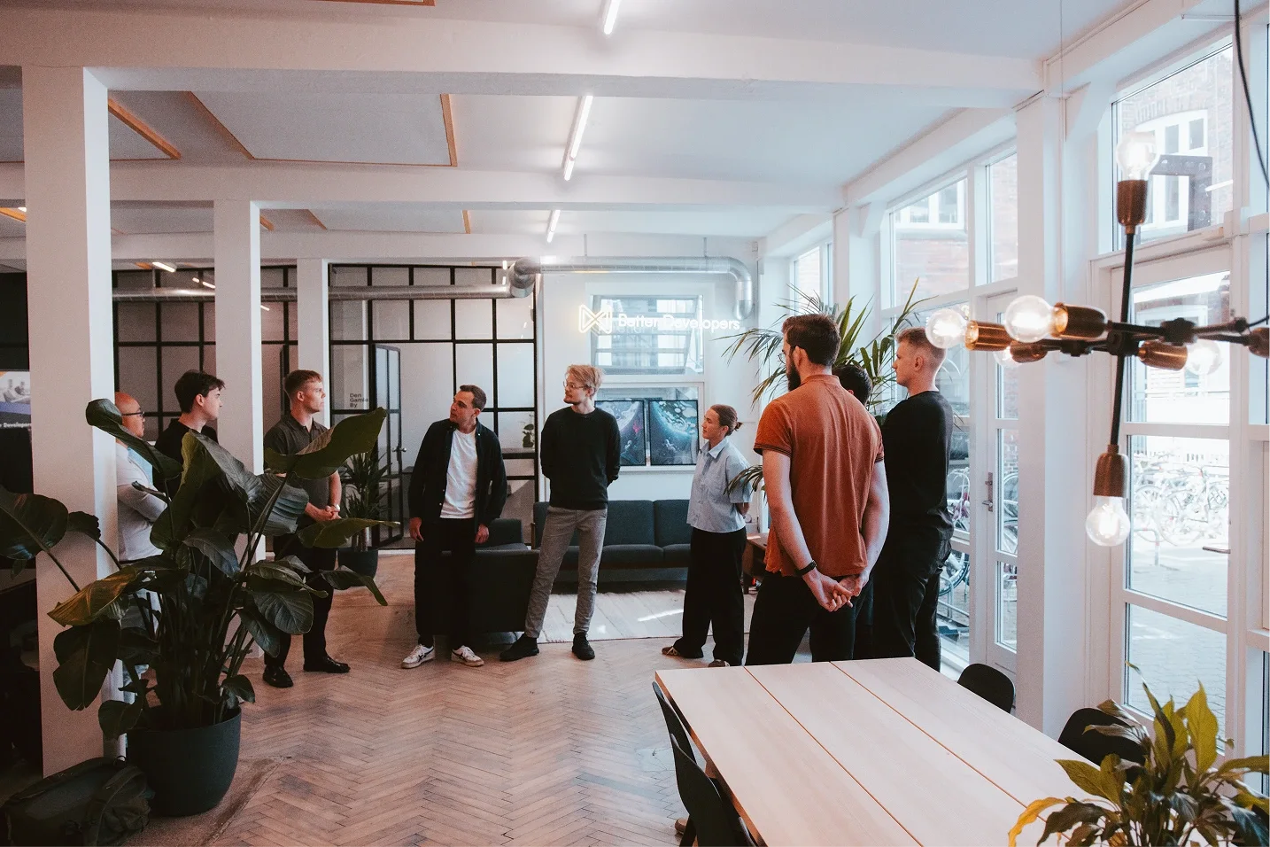 Standup møde i Better Developers