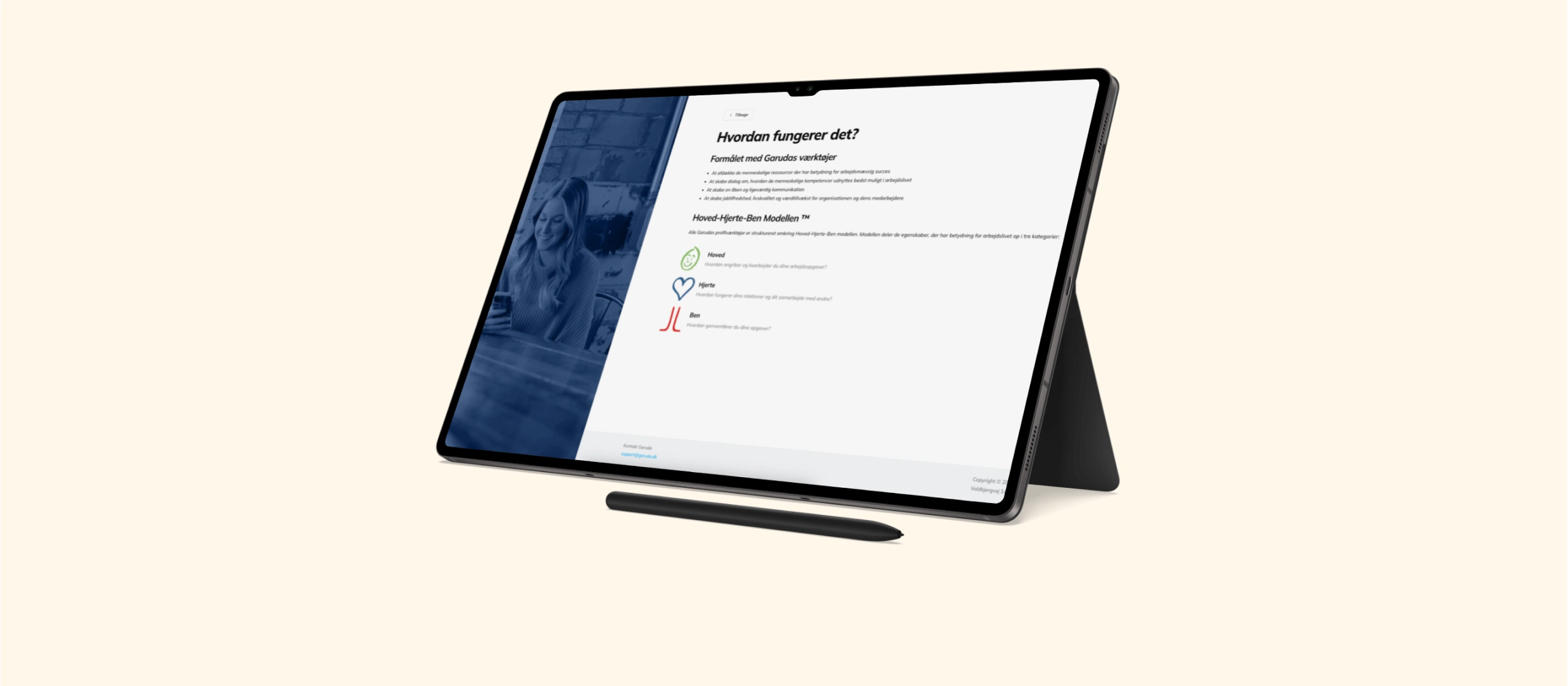 Viser den løsning Better Developers har lavet for Garuda