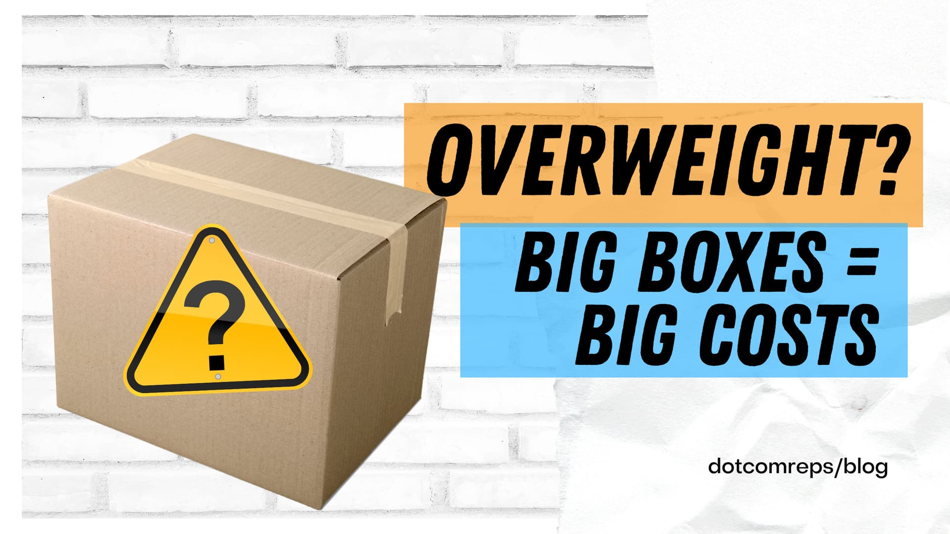 Challenges of Overweight Products in Large Packaging on Amazon Vendor Central and FBA