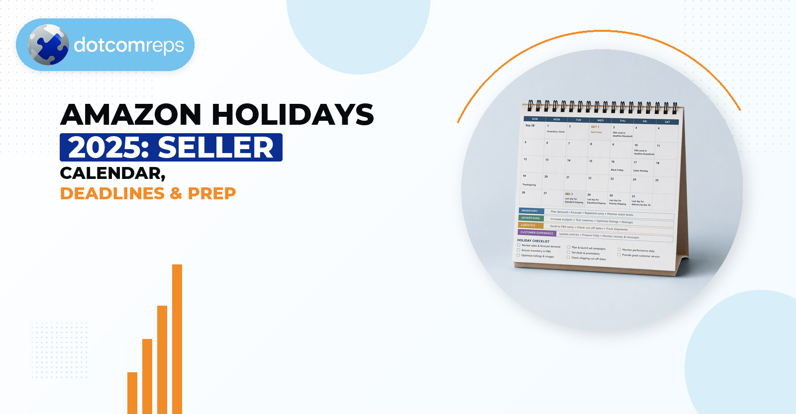 Amazon Holidays 2025: Seller Calendar, Deadlines & Prep