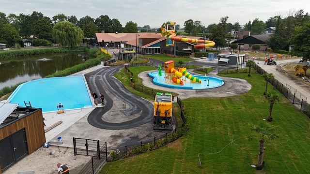 RAVO wegdekreiniging camping
