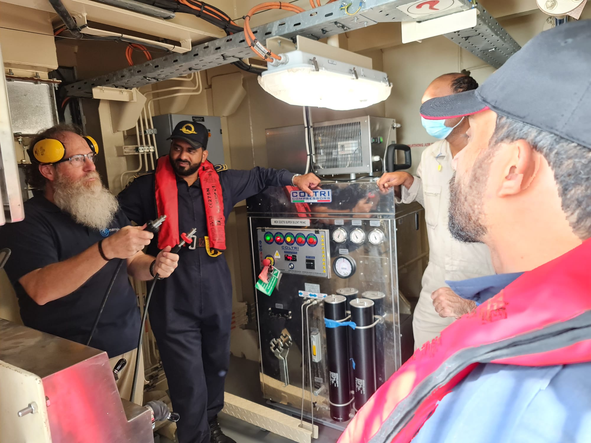 image of mission control room