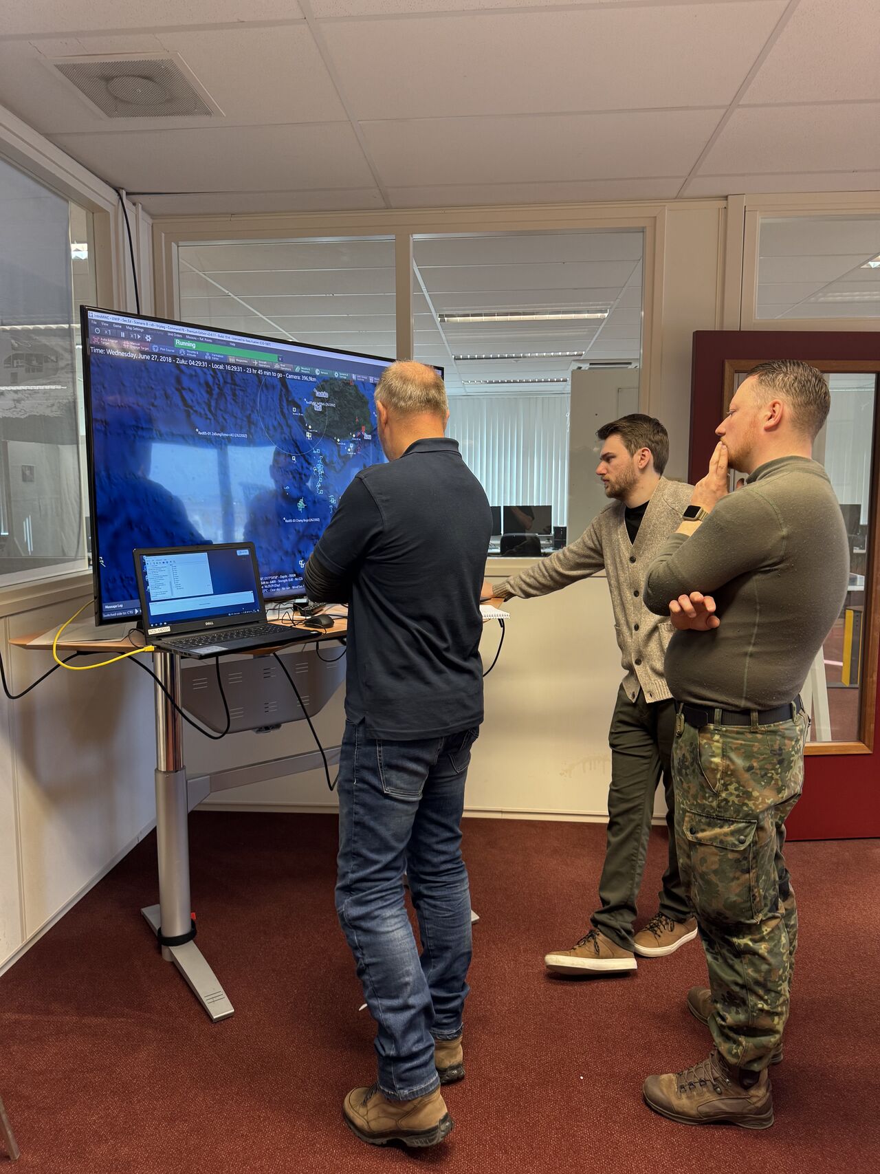 [team] image of individual team member for a maritime service