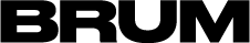 Logo BRUM in nero