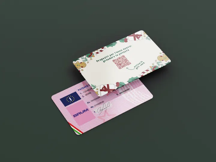 Gift card BRUM Patenti — regala una patente