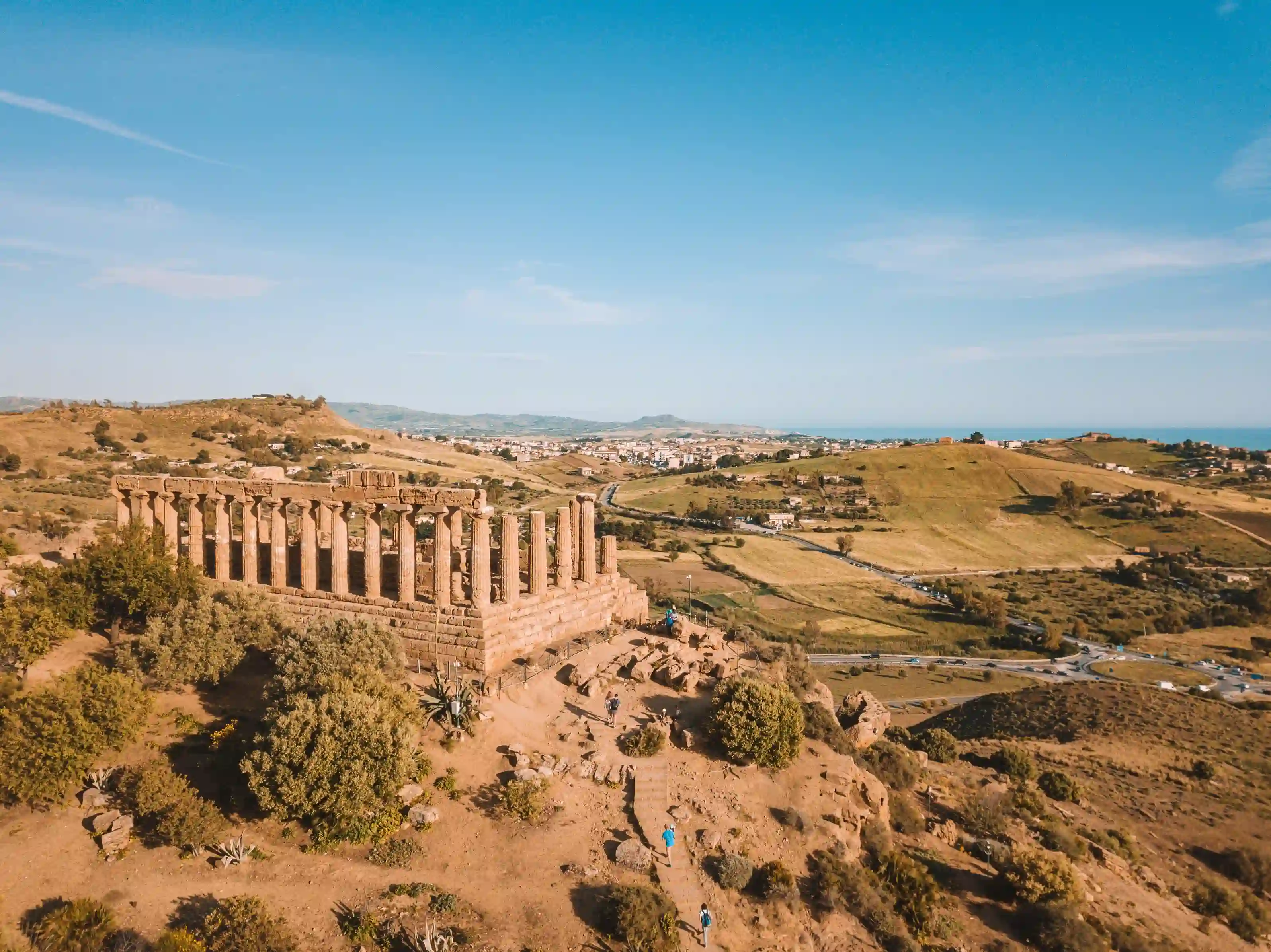 Veduta di Agrigento