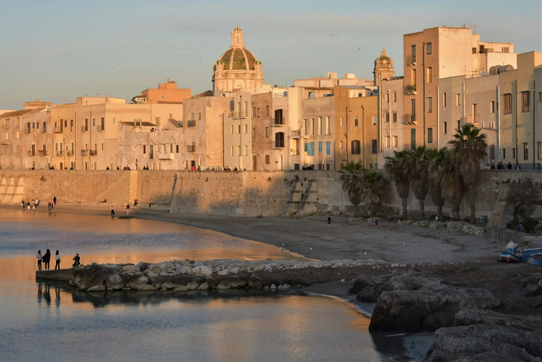 Veduta di Trapani