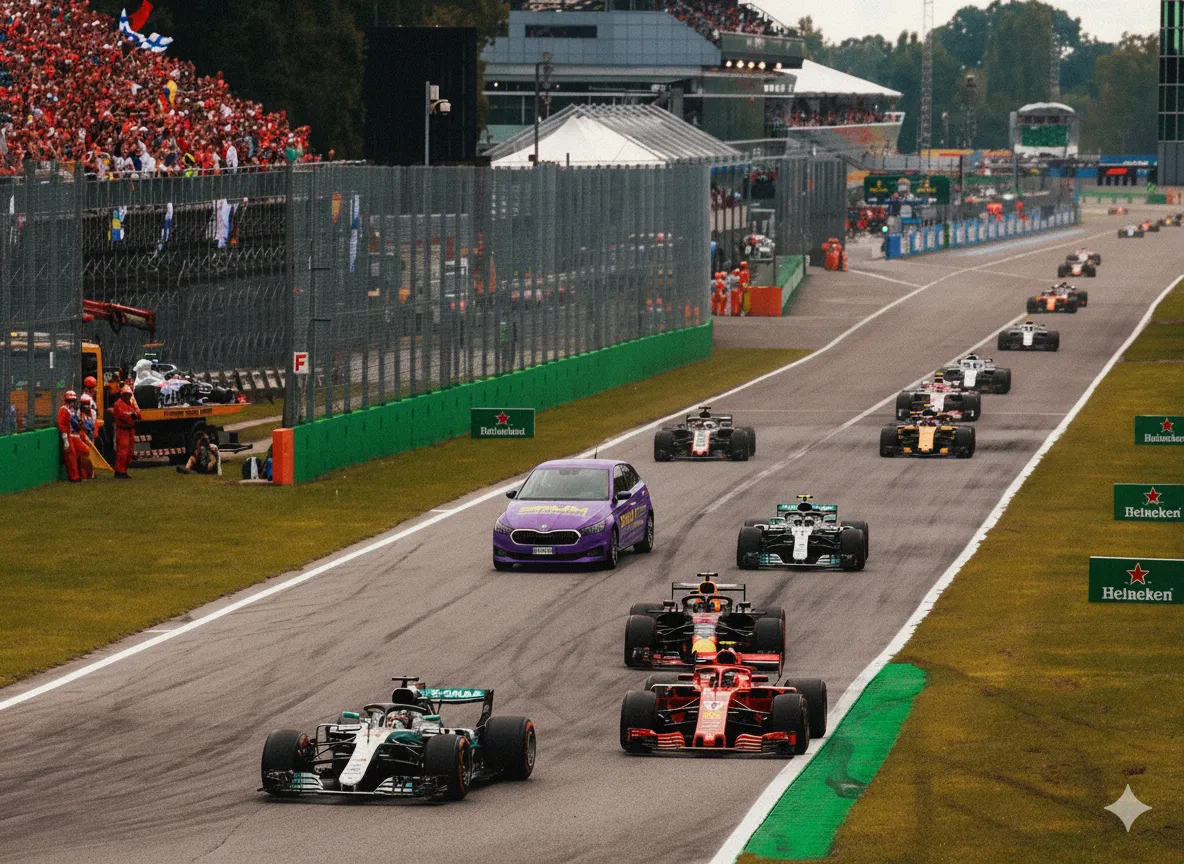 Auto BRUM viola a Monza - autoscuola per la patente B