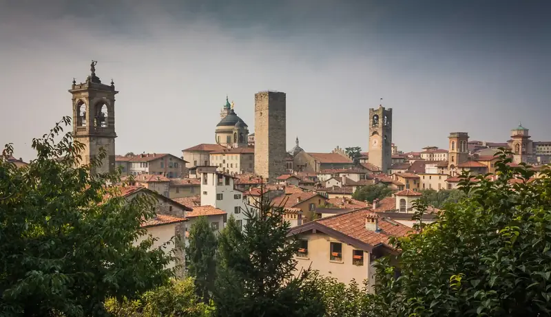 Veduta di Bergamo