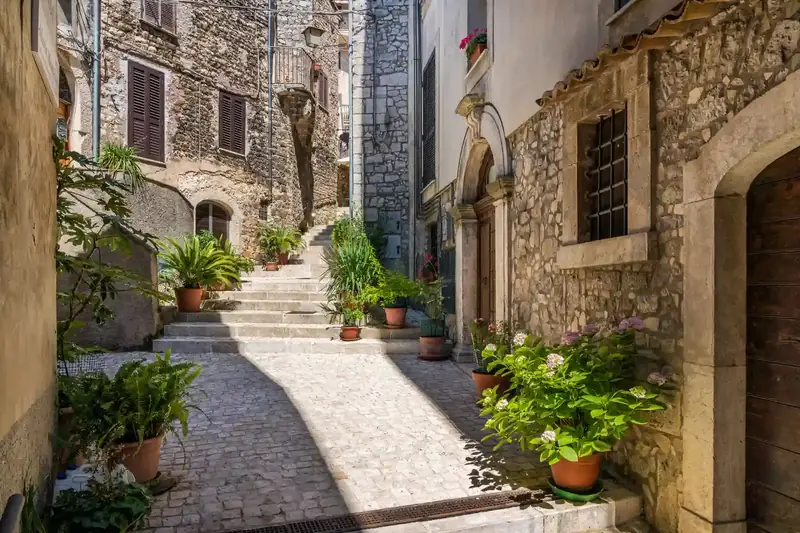 Panorama del centro storico di Latina