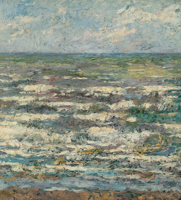 Title: The Sea near Katwijk Publisher: Rijksmuseum Date: 1887 Providing institution: Rijksmuseum Aggregator: Rijksmuseum Providing Country: Netherlands Public Domain The Sea near Katwijk - 1887 - Rijksmuseum, Netherlands - Public Domain.