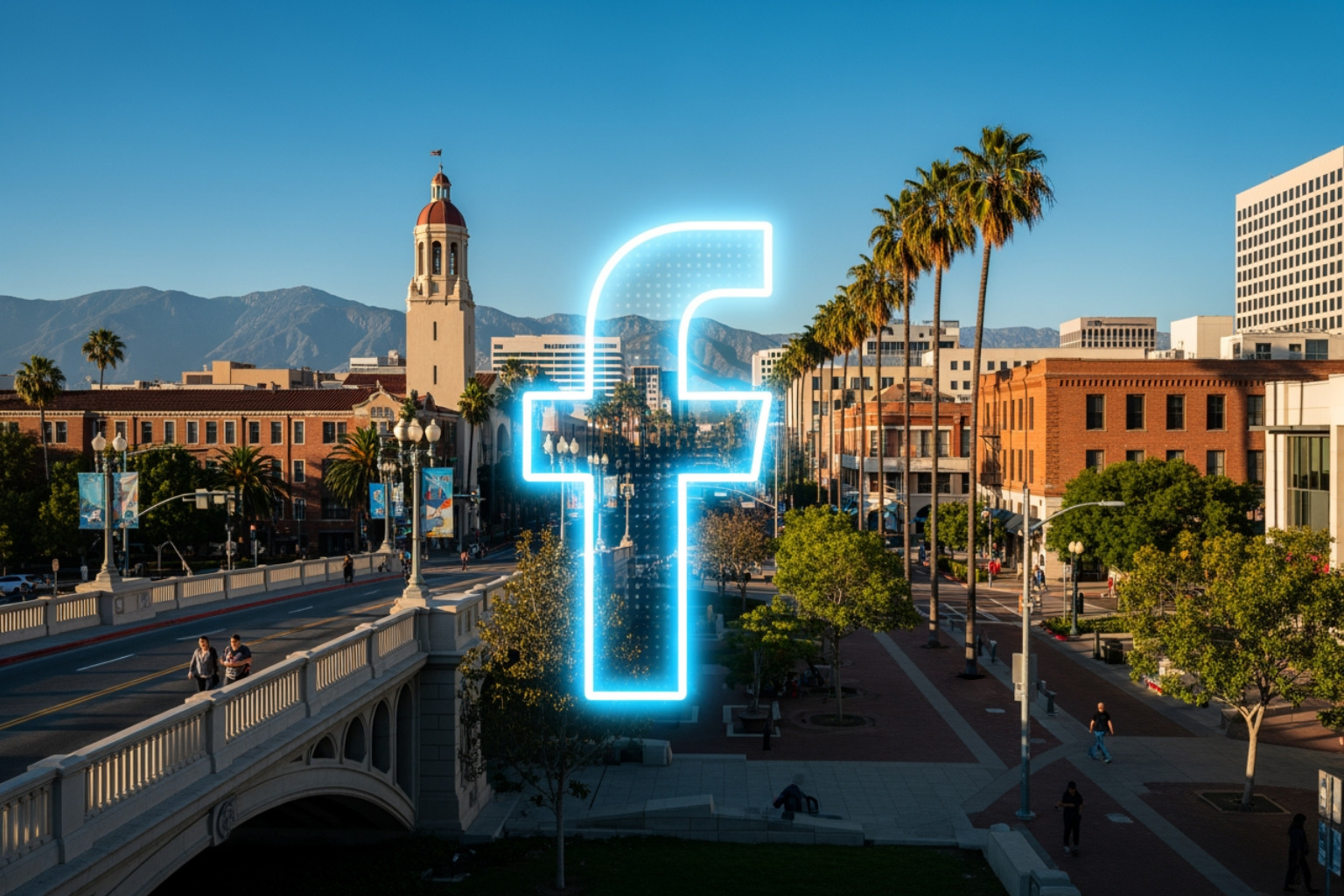 Customer leaving positive review on Facebook page - Facebook ads Pasadena