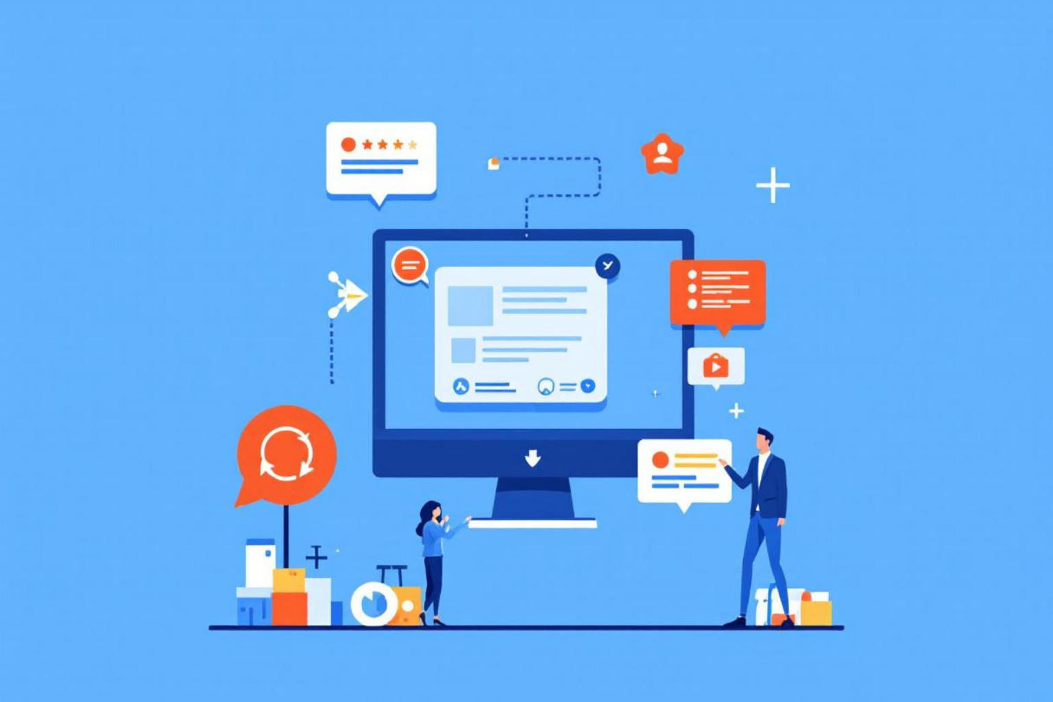 A content audit spreadsheet on a laptop screen - audit content marketing