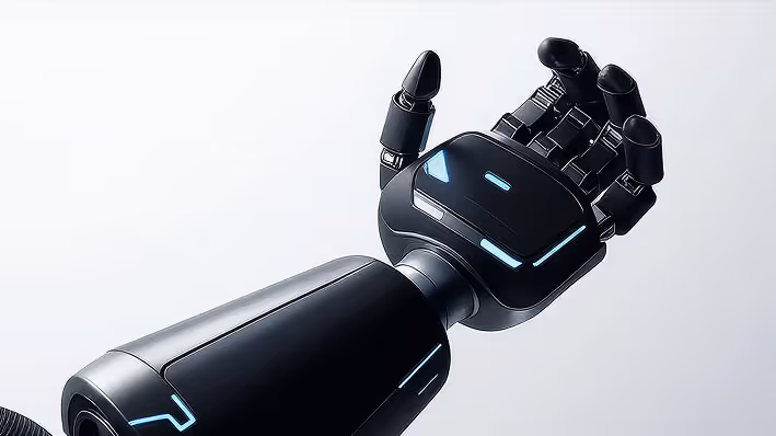 A humanoid robot hand