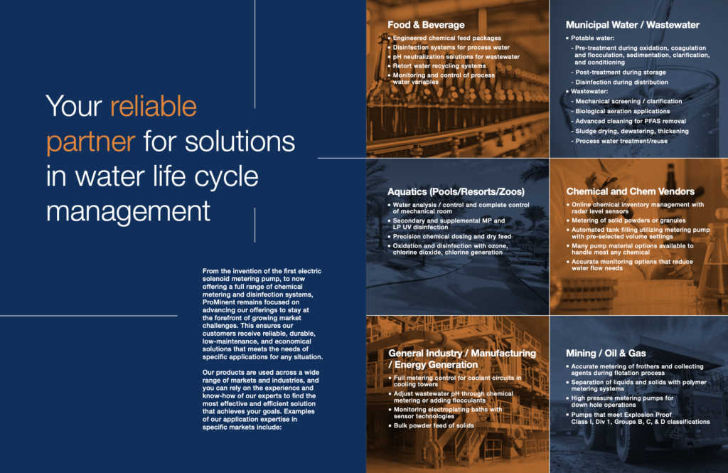 Your reliable partner for solutions in water life cycle management
