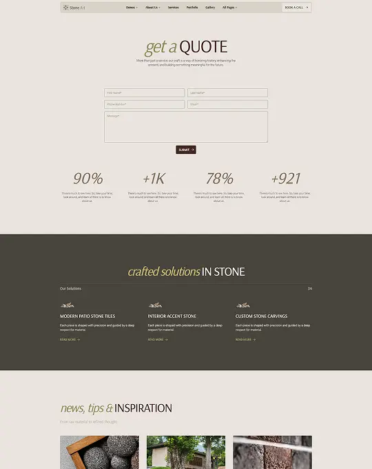 Page Screen