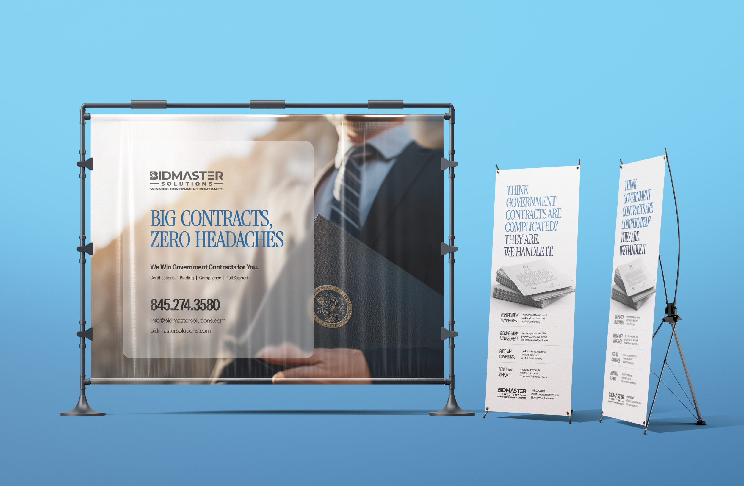 35 - Bidmaster Solutions Show Signage