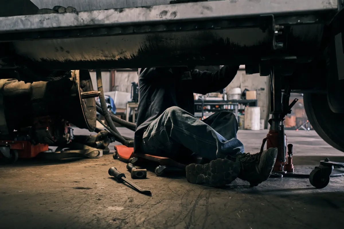 Diesel mechanic providing truck repair in Coldwater, MI