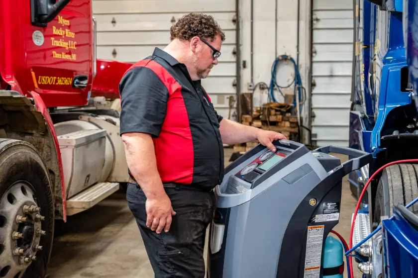 Truck coolant system 