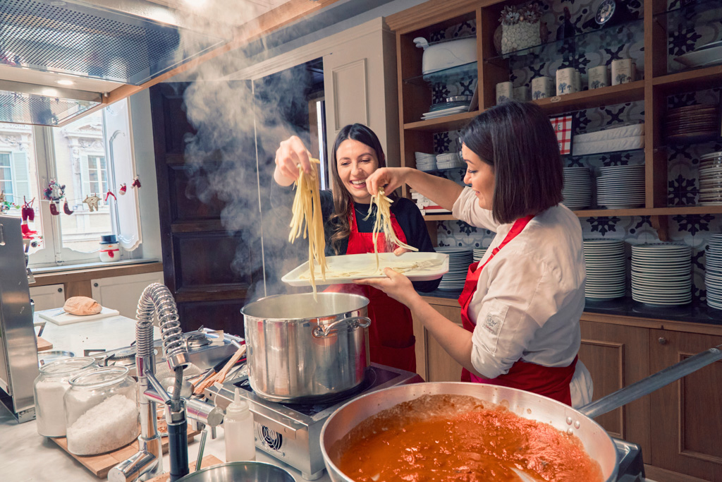 Pasta making - spaggethi