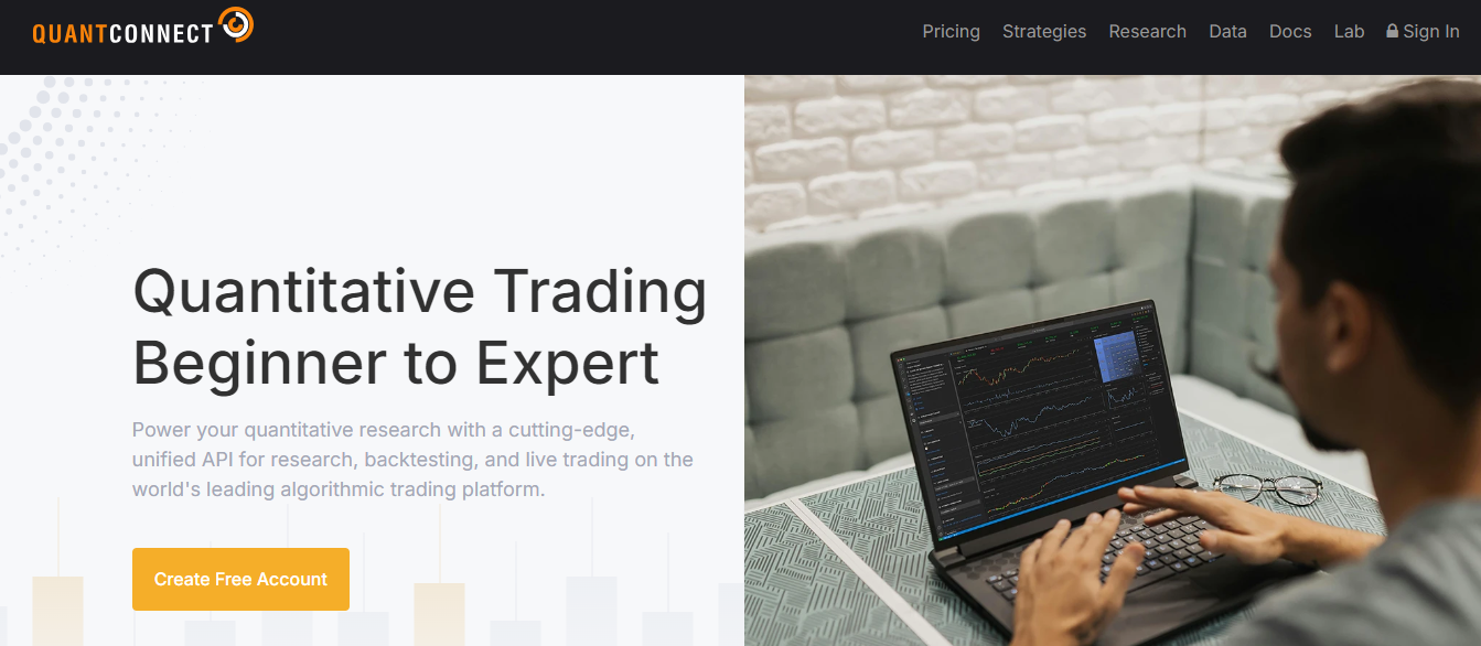 quant connect - Best Software For Automated Trading
