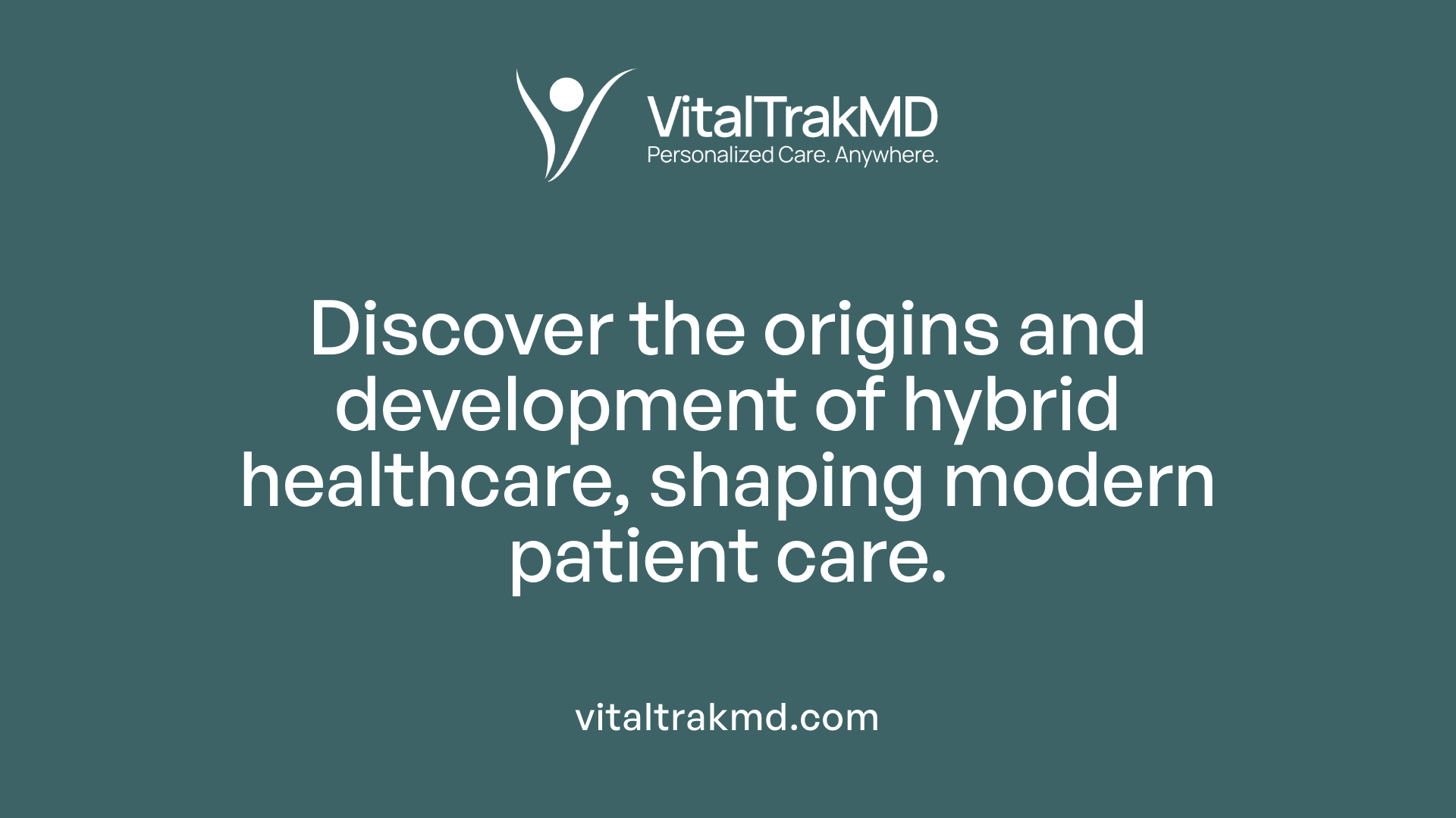 Discover the origins and development of hybrid healthcare, shaping modern patient care.