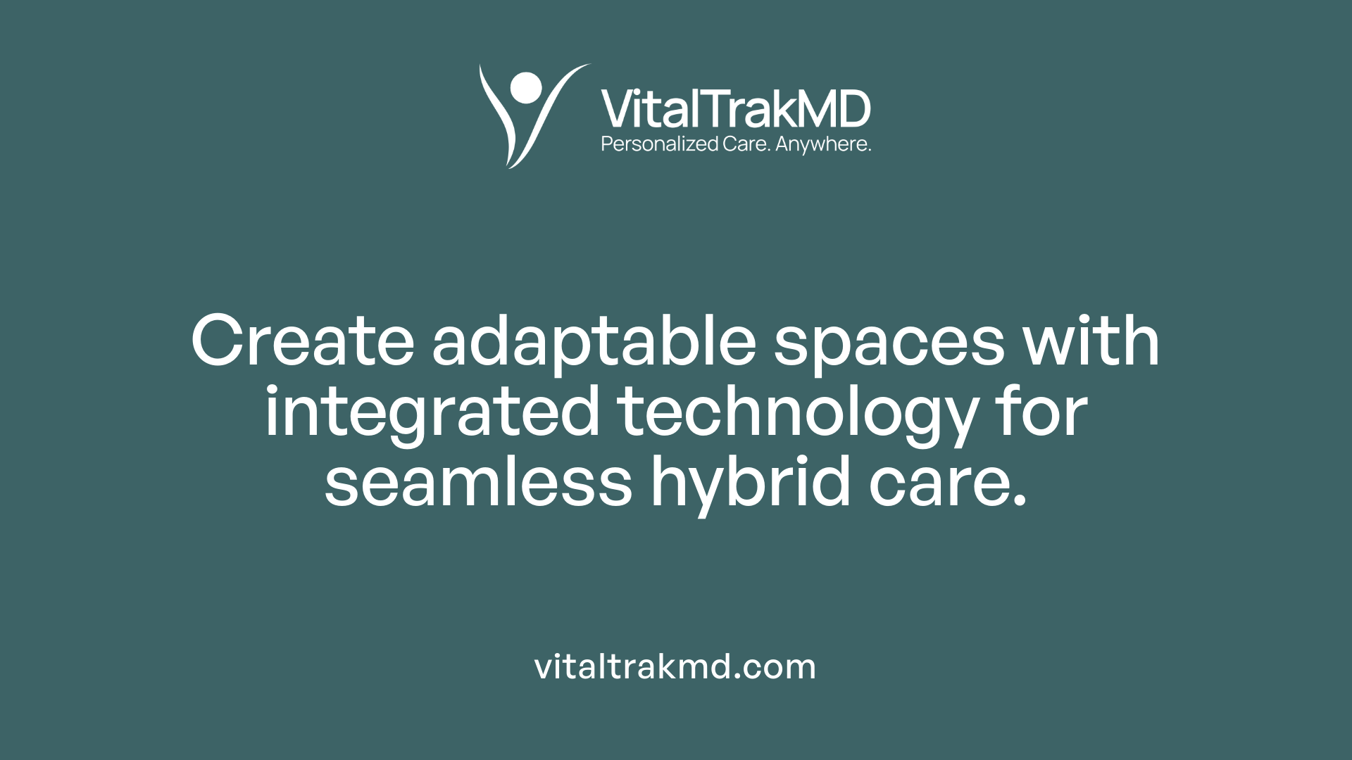 Create adaptable spaces with integrated technology for seamless hybrid care.