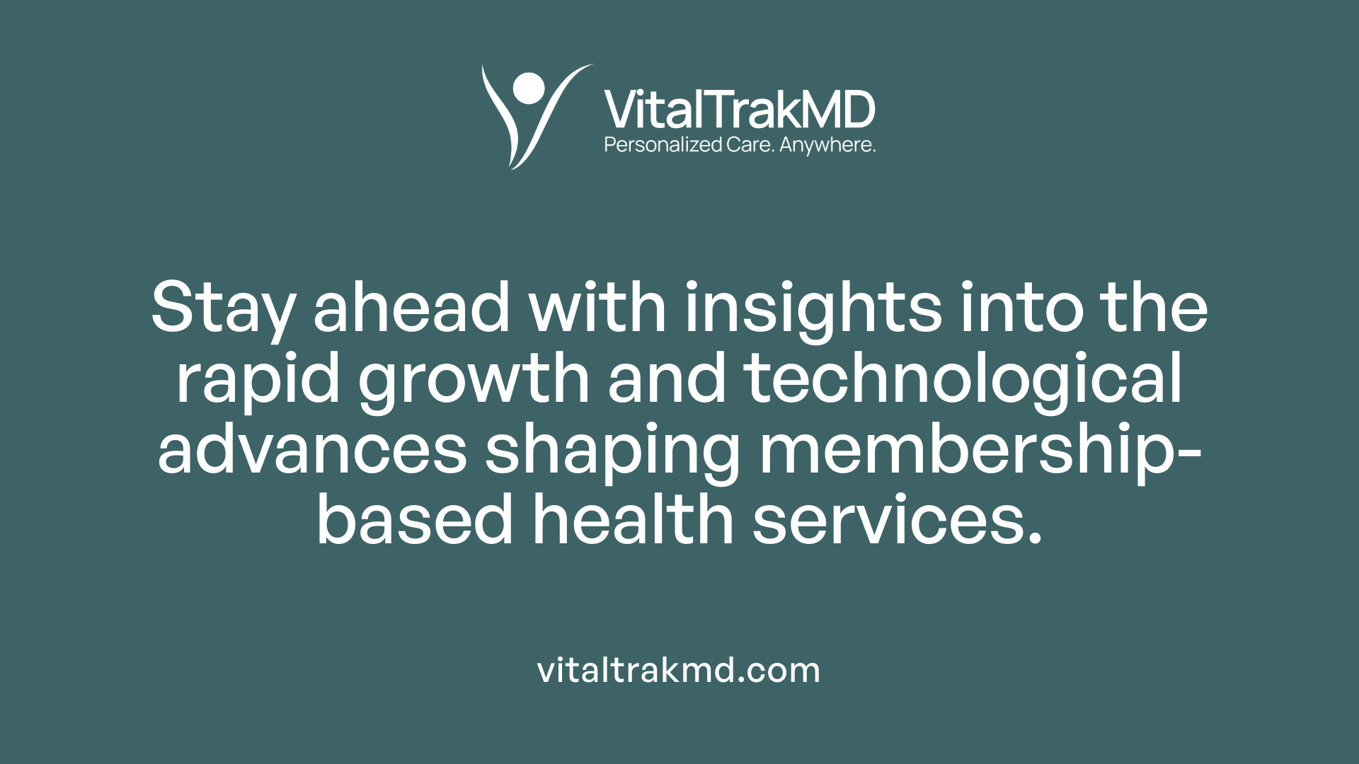 Stay ahead with insights into the rapid growth and technological advances shaping membership-based health services.