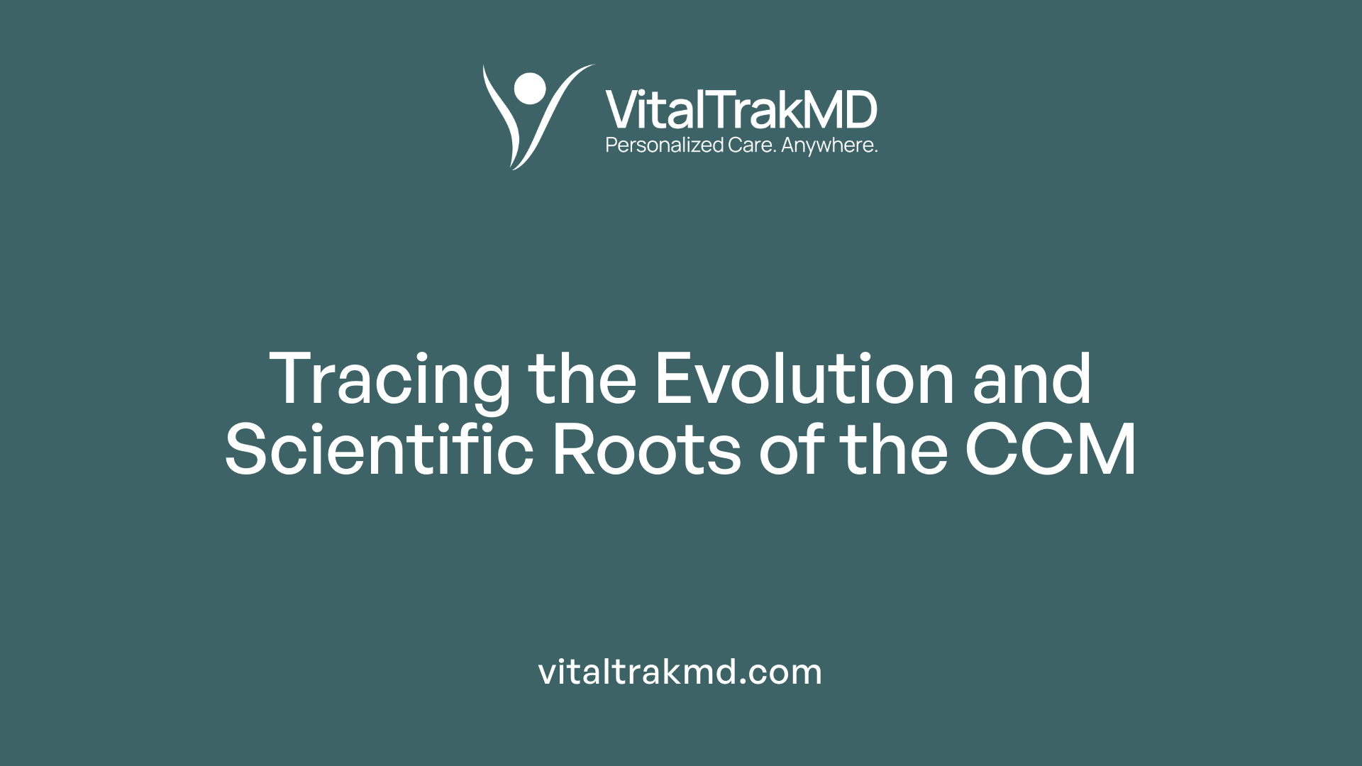 Tracing the Evolution and Scientific Roots of the CCM