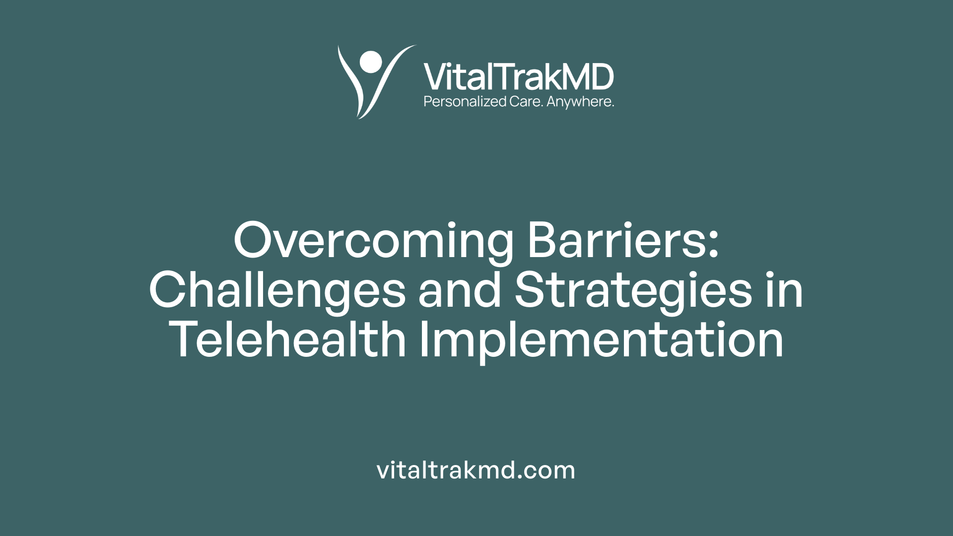 Overcoming Barriers: Challenges and Strategies in Telehealth Implementation