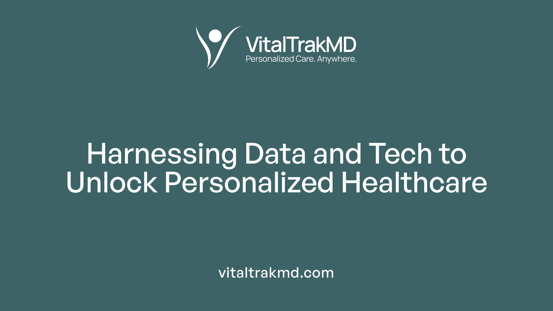 Harnessing Data and Tech to Unlock Personalized Healthcare
