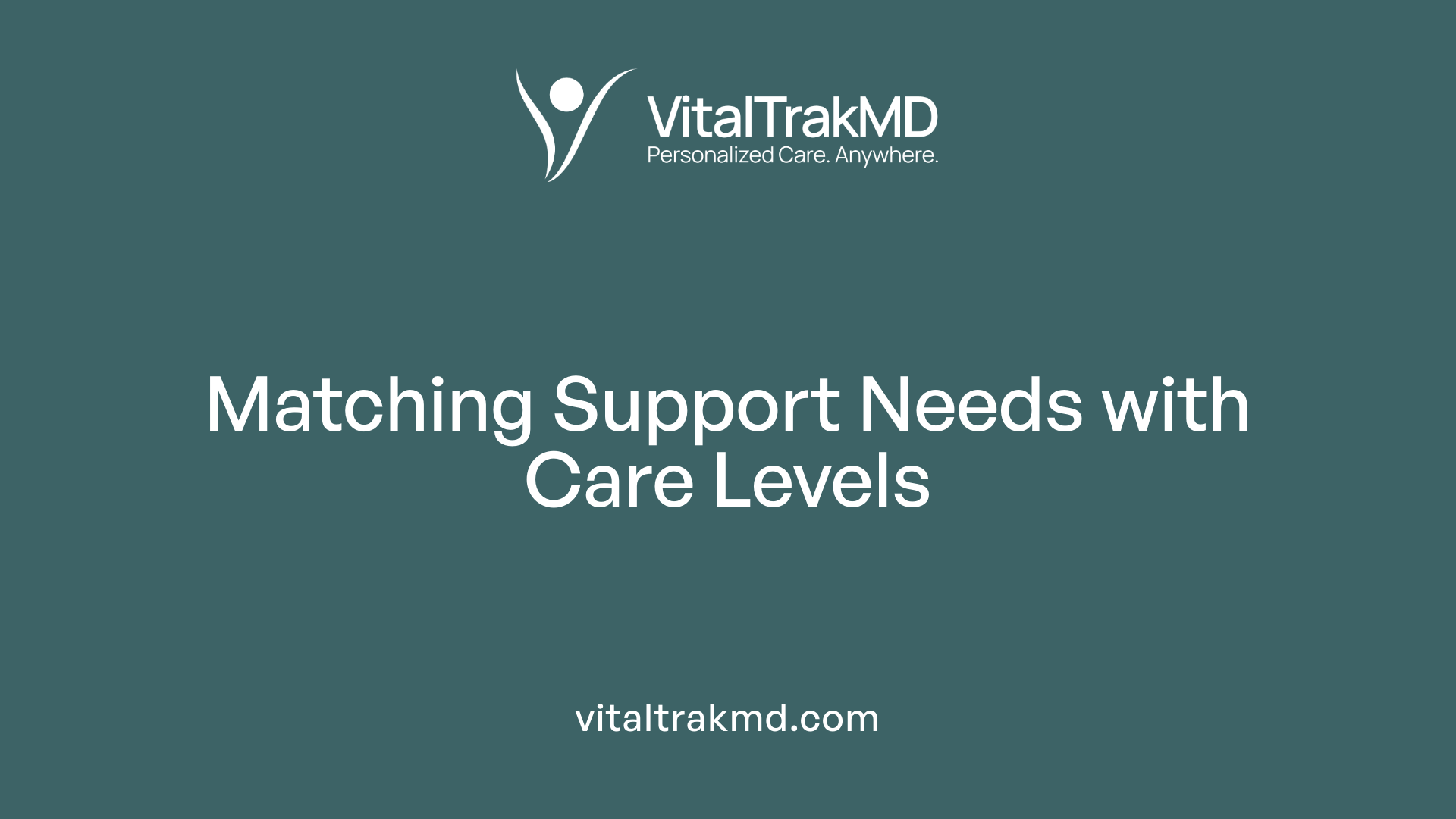 Matching Support Needs with Care Levels
