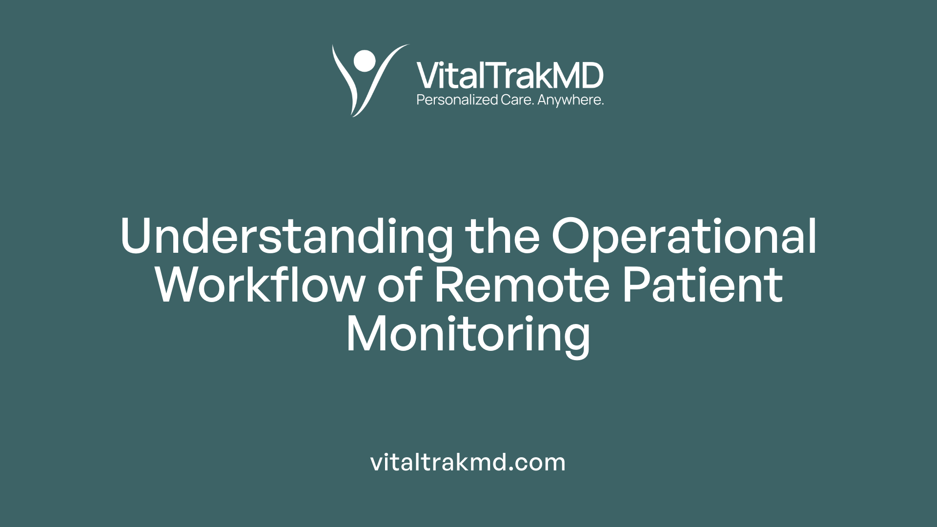 Understanding the Operational Workflow of Remote Patient Monitoring