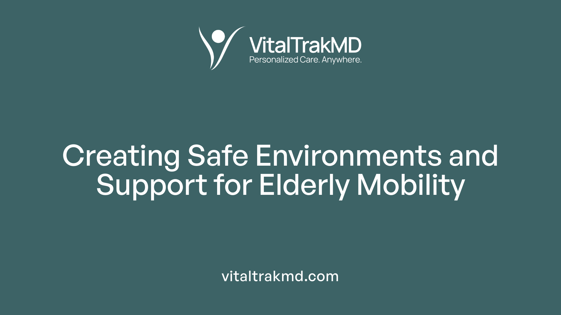 Creating Safe Environments and Support for Elderly Mobility
