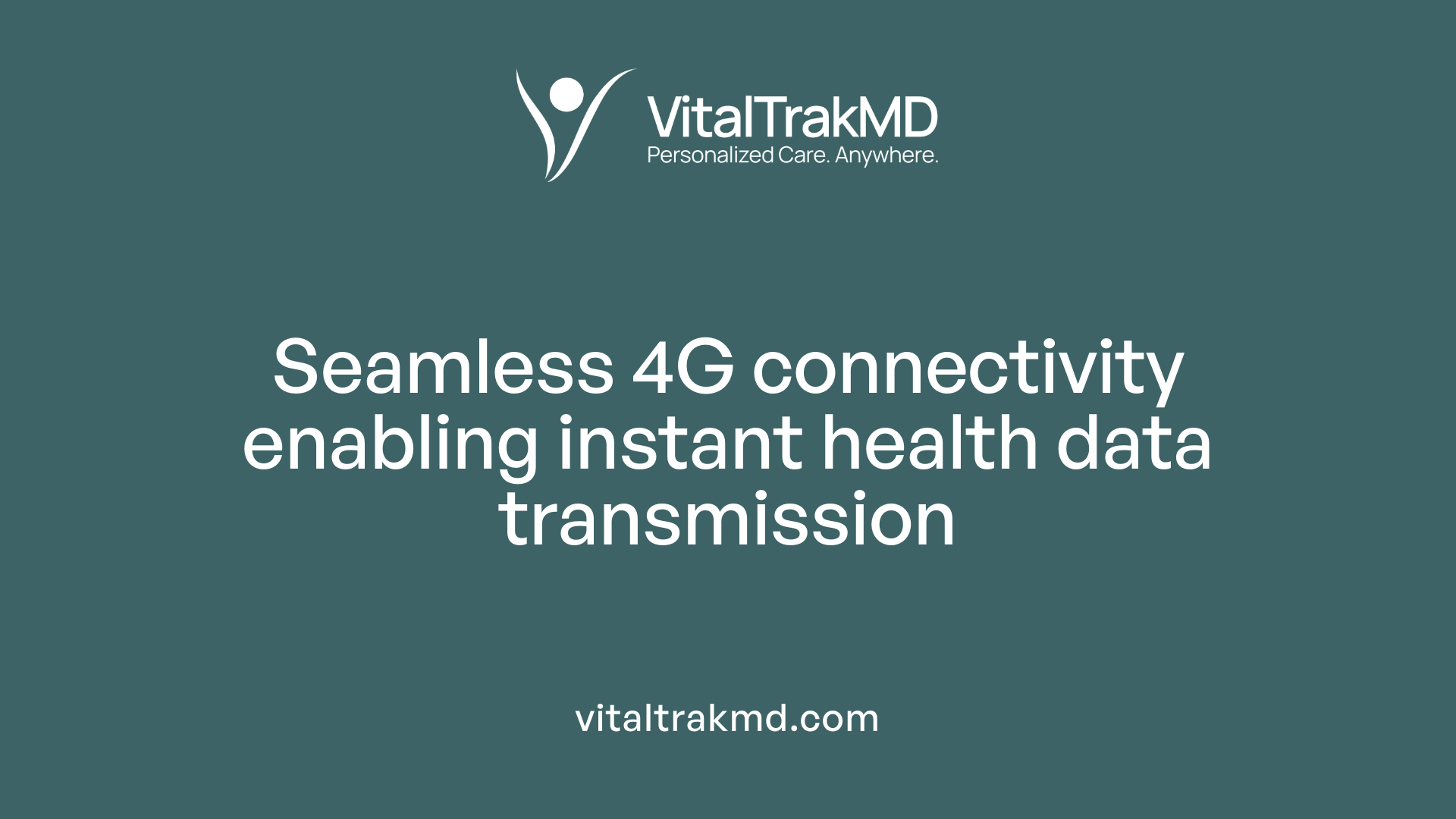 Seamless 4G connectivity enabling instant health data transmission