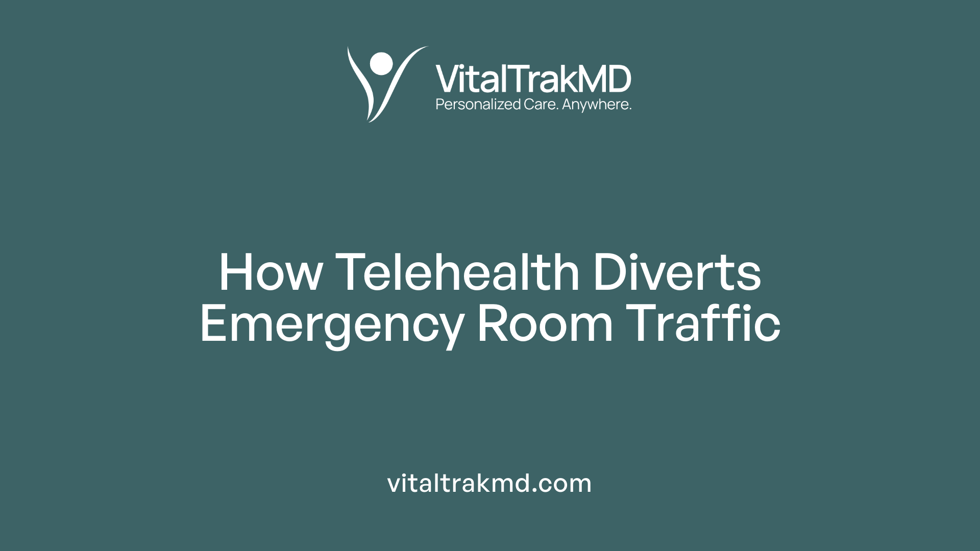How Telehealth Diverts Emergency Room Traffic